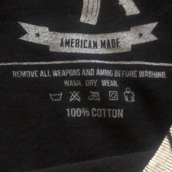 Brother and arms black and white flag tee shirt size XL - Picture 6 of 7